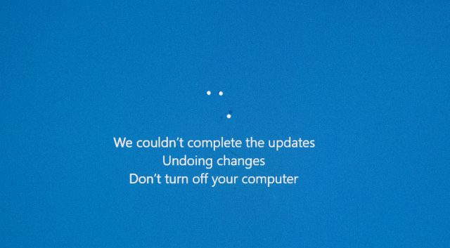 latest windows 10 update will not install